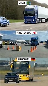 Automatic Emergency Braking Test: Volvo vs Hino Toyota vs Mercedes – Safety Comparison