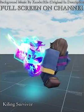 Forsaken 1x1x1x1 Skin Concept | Asriel FULL ANIMATIONS (Undertale Skin)#forsaken #roblox #undertale