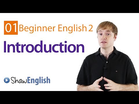 Beginner English Introduction