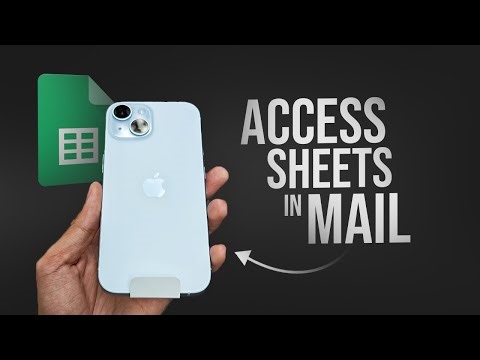 How Can I Access Google Sheets in my iPhone Google Mail (explained)