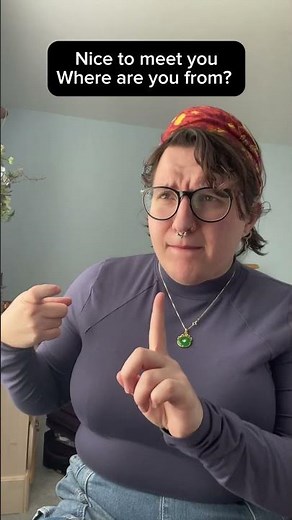 Learn Sign Language Through a Basic Conversation!