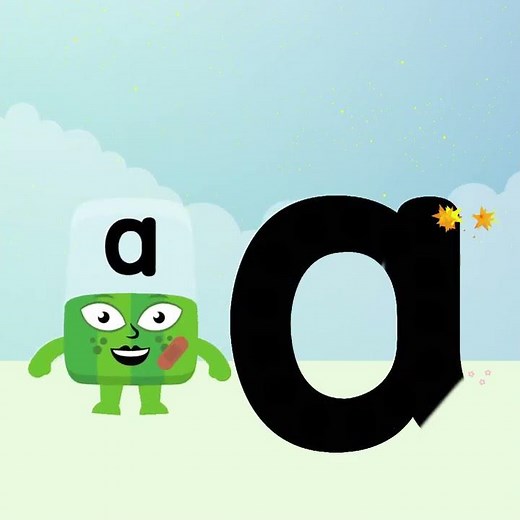 ‪@officialalphablocks‬ - Learn How to Write the Letter A | Curly Line | How to Write App
