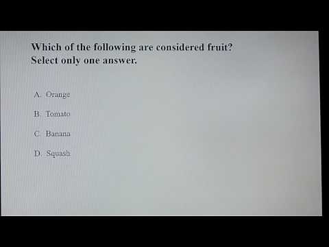 Multiple choice test questions - Test taking strategies