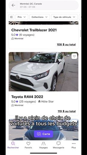 Trouvez la voiture parfaite pour votre prochaine aventure sur Turo — la plateforme d'autopartage préférée au pays. | Turo