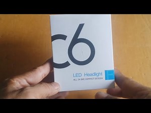 Review of C6 LED H4 headlights at a low price