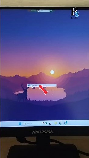 How to Set Photo on Laptop Screen | Desktop Wallpaper Change in 10 Seconds!