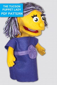 Girl Costume Pattern for Person Puppet - Etsy