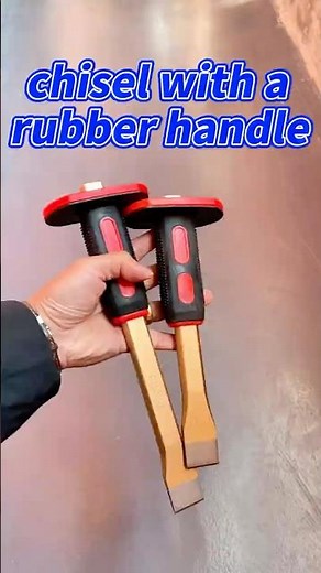 chisel with a rubber handle， car repair tools，