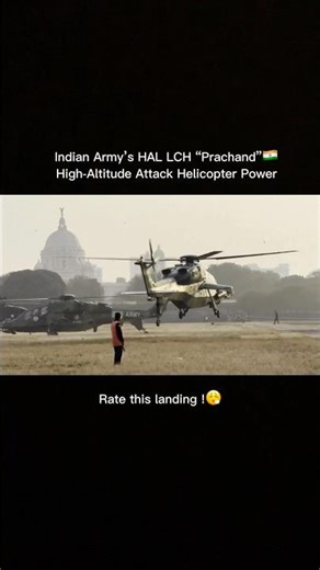 Indian Armys HAL LCH Prachand High-Altitude Attack Helicopter#youtubeshorts #indianarmy #army#indian