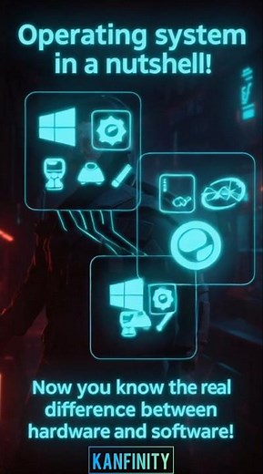 ⚙️ “Operating System Explained in 60 Seconds! 💻 | Computer Basics Made Simple”