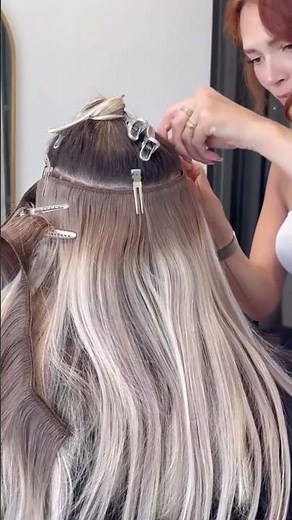 Flawless IBE Hair Extensions Installation | Real Human Hair by COOVIP HAIR