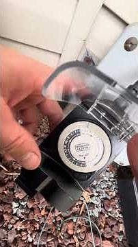 How to set up your Christmas light timer