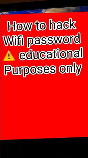 how to hack Wifi password using cmd on pc🤑😜