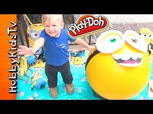 Giant Play-Doh MINION Surprise Egg