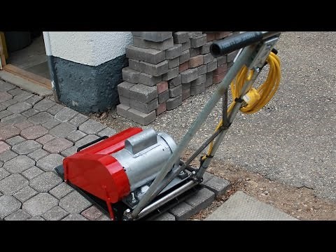 Plate Compactor - WHY RENT?? BUILD YOUR OWN!!!