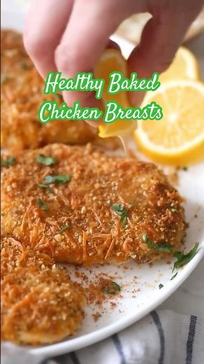 Healthy Baked Chicken Breast 🍗✨ (Juicy & High Protein, 40g protein!)