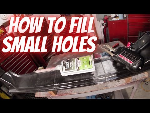 How To Fill Screw Holes