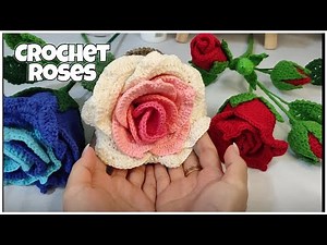 Crochet Roses | DIY Flowers