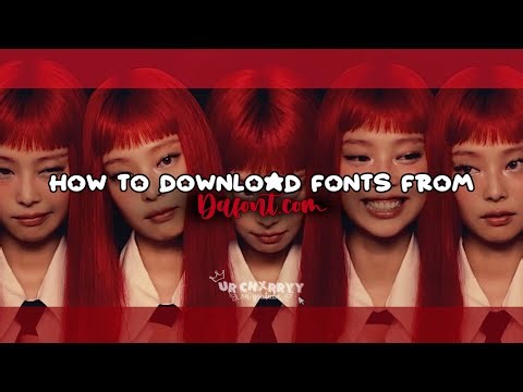 How to download fonts from DAFONT.COM?🤔|| Tutorial ||