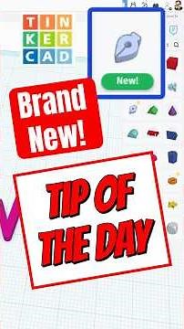 Brand NEW Tinkercad Feature! Open Strokes in SKETCH! 💯🔥