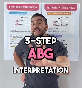 174K views · 6.7K reactions | 3-Step ABG Interpretation - Quick...