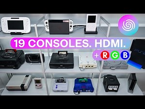 19 Console Setup w/ BEST AV QUALITY on OLED + CRT + Plasma