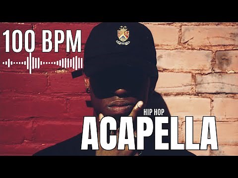 100 BPM RAP ACAPELLA | Studio Vocals Samples Loops