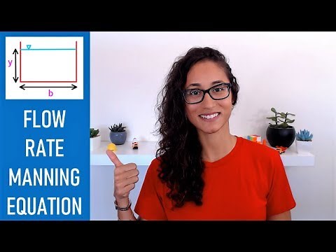 Mannings Equation (FE Exam Review)