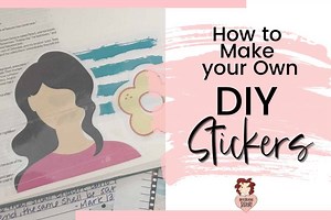 How to Make Stickers with Tape