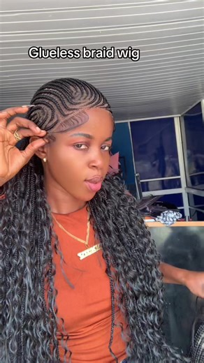 Glueless Braid Wig Tutorial for Beginners