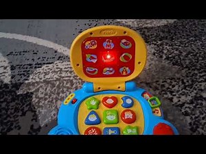 Vtech baby's learning laptop blue explore mode