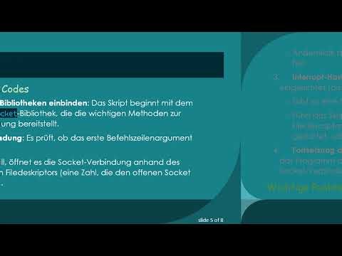 Wie man Persistent Network Sockets auf Unix in Ruby erstellt