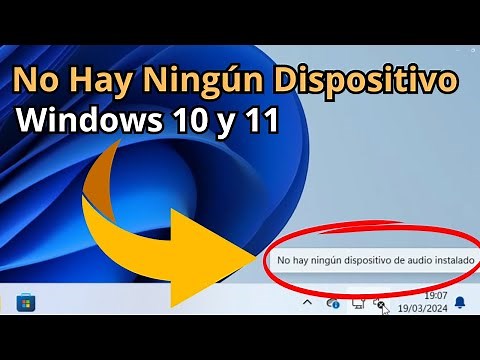 Cómo SOLUCIONAR el ERROR "NO HAY NINGÚN DISPOSITIVO DE AUDIO INSTALADO" en Windows 10/11