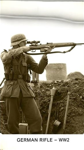 German G 43 Gewehr 43 — Semi‑Automatic Rifle with 10‑Round Magazine WW2