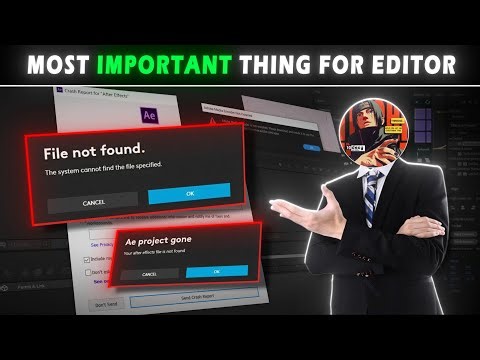 How to Recover Any Ae and any application Deleted File—Even from SD Cards ( important for editors )