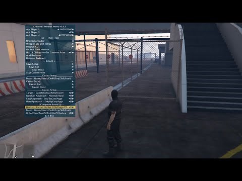 Kiddions Menú nueva versión 0.9.3 +450 scripts(saltarse preliminares, rp, dinero infinito)GTA ONLINE