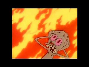 Ren & Stimpy S2 Stimpy's Fan Club Ren Screaming in Hellfire