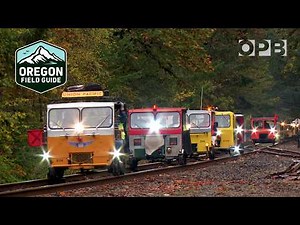 Railroad speeders get a unique view of the scenic Oregon Coast on a holiday run | Oregon Field Guide