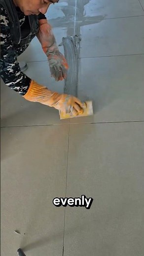 Perfect Tile Grouting Tutorial | Clean Tile Joints Using Rubber Trowel – Anyone Can Do It!