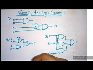 Simplification of Logic Circuits // Logic Gates // Digital Electronics //IIT JAM