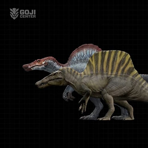 GojiCenter | Kaiju, Dinosaurs, Beasts on Instagram: "Make sure you watch our recent YouTube video discussing the new spino and mosasaur pack #jurassicworld #jurassicworldrebirth #soinosaurus #jo3spino #drex #trex #raptor #jurassicpark"