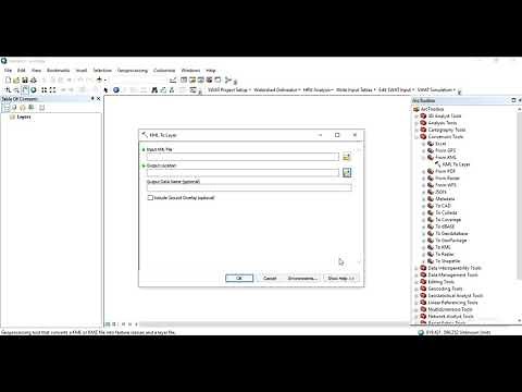 How to convert Kmz/Kml file into Layers file using Arcmap