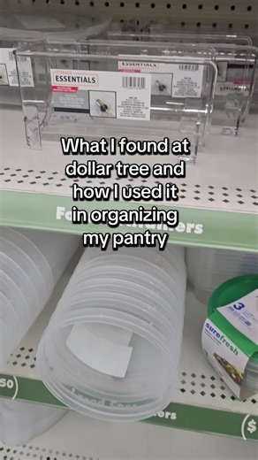 Pantry Organization with Dollar Tree Items
