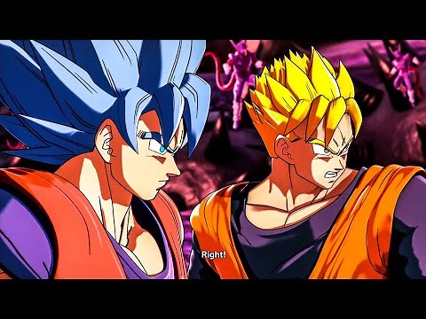 SSGSS Goku Meets Future Gohan vs Janemba DRAGON BALL Xenoverse 2 Story Mode DLC (Legendary Pack 1)