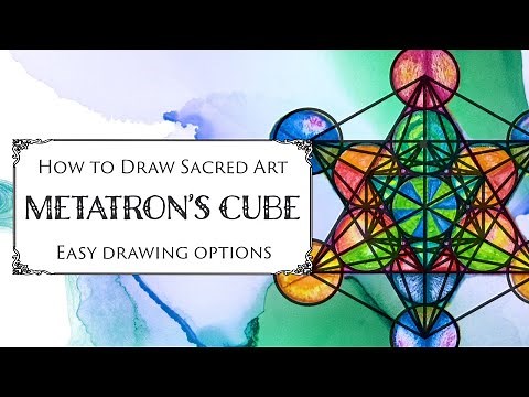 How To Draw Metatron's Cube | Sacred Geometry Tutorial
