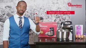 453 reactions · 30 comments | Make baking look like a piece of cake with the RM/369 Stand Mixer that combines power (300W motor, turbo speed) with efficiency (kneading hooks, large bowl, safety lock). Order now - https://bit.ly/3d63ZHx | MyRamtons | Facebook