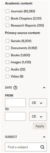 LibGuides: How to Research - Senior Guide: JSTOR database