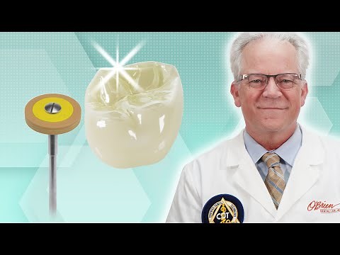 Polishing Zirconia Crowns