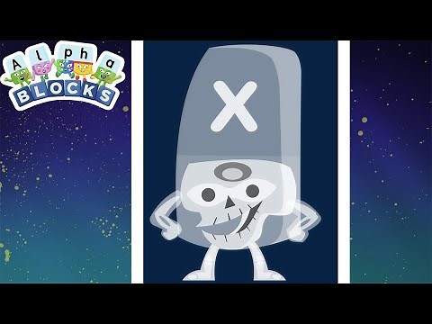 Spooky Learn to Write A to Z | Learn to Read and Write | ‪@officialalphablocks‬