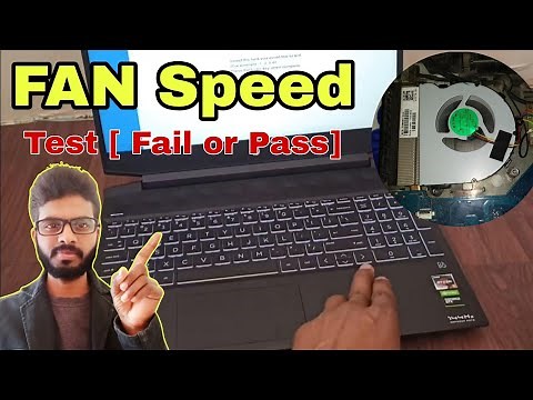 How to check laptop fan is working or not ? || FAN Speed Test on HP Pavilion Gaming 15